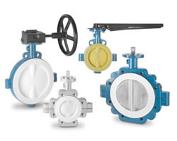 Garlock Butterfly Valves - GAR-SEAL® butterfly valves are used where corrosive, abrasive, and toxic media need to be reliably controlled. Stallings Industries ships worldwide.