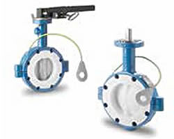 Garlock MOBILE-SEAL butterfly valves from Stallings Industries are used on road tanker vehicles, railway wagons, silos and other transportation and storage containers where high chemical resistance, reliability and special safety requirements are essential.